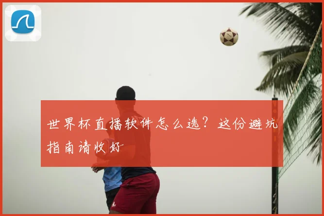 世界杯直播软件怎么选？这份避坑指南请收好